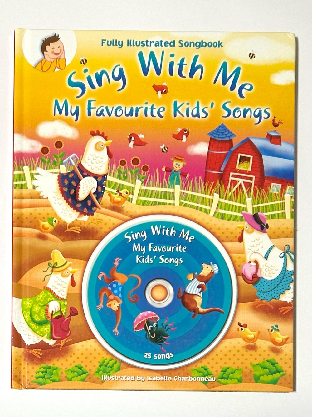 4/$20 Sing With Me - My Favourite Kids’ Songs - Book and CD set.